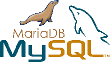 MySQL 和 MariaDB logo