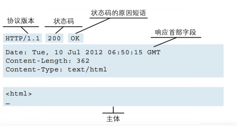 HTTP响应报文格式