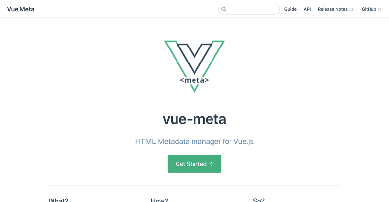 如何使用Vue-Meta在Vue中添加元数据