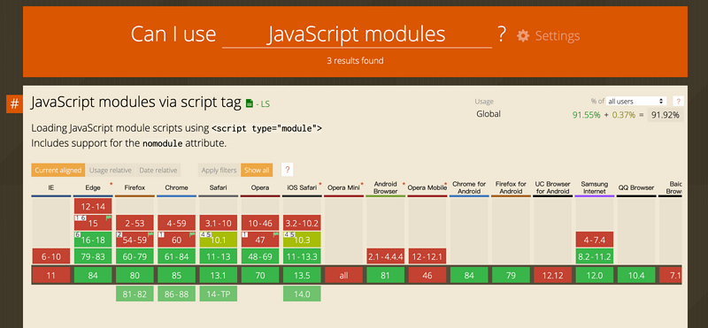 JavaScript modules