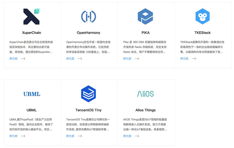 中国首个开源基金会成立，已有七个项目加入孵化 