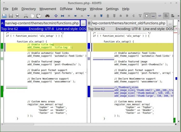 Linux下9种优秀的代码比对工具推荐