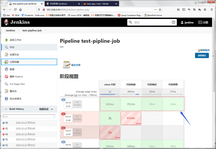 集成测试工具之Jenkins pipline简单表单样式