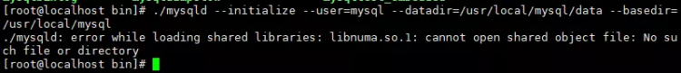 Linux下安装the数据库