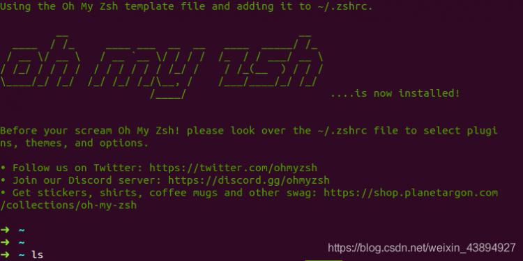 【Linux】（一）美化Linux终端之oh-the-zsh前端框架(Linux终端主题)