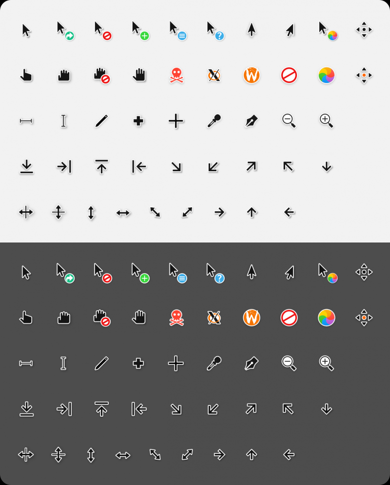 McMojave cursors