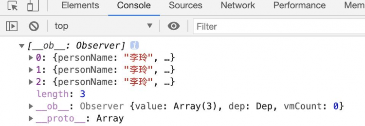 vue中[__ob__: Observer]的数组无法遍历
