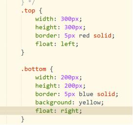 CSS那些事——浮动
