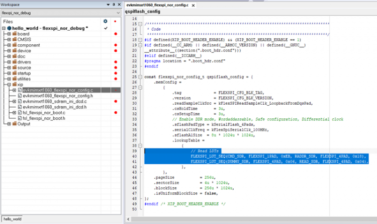 混混小说衡镶入：其实i.RDRT1050,1020,1015系列ROM也提供了FlexSPI drivant API