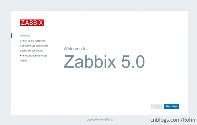 安装Zabbix5.0