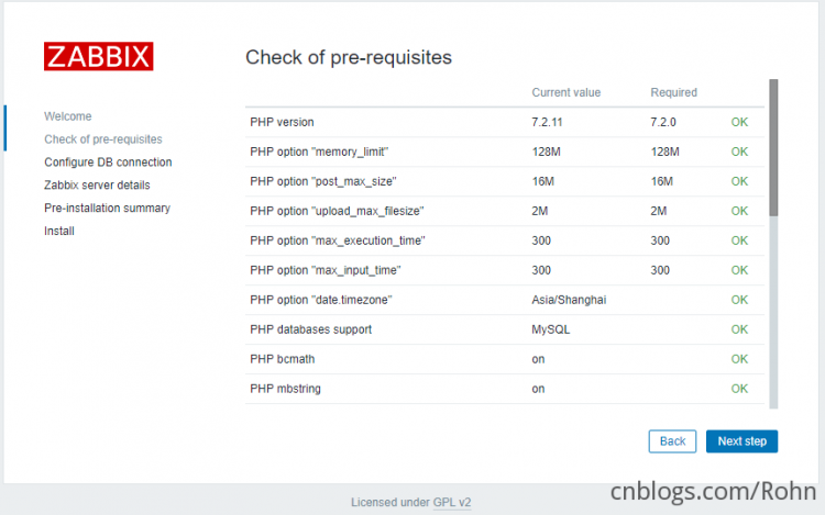 安装Zabbix5.0