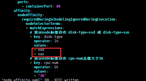 Kubernetlk m6S之affinseity免疫原与反亲和性精解与表单样式