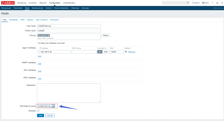 数据中心控系统之Zabbix proxy