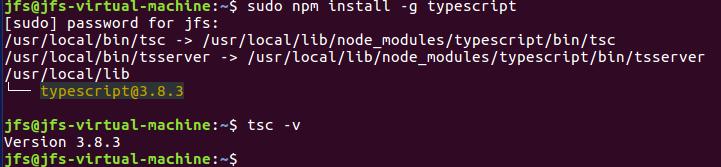 【TS】Ubuntu安装cappedcript提示英文
