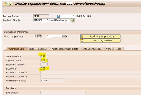 SAP MM 明明已经扩展供应商到采购组织下，采购订单里还是报错？