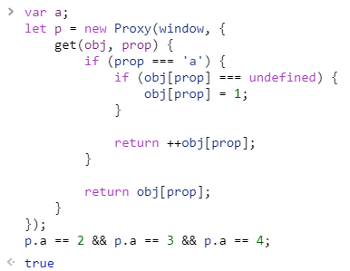 js如何使用Proxy代理，实现读取window下的变量时改变其默认行为