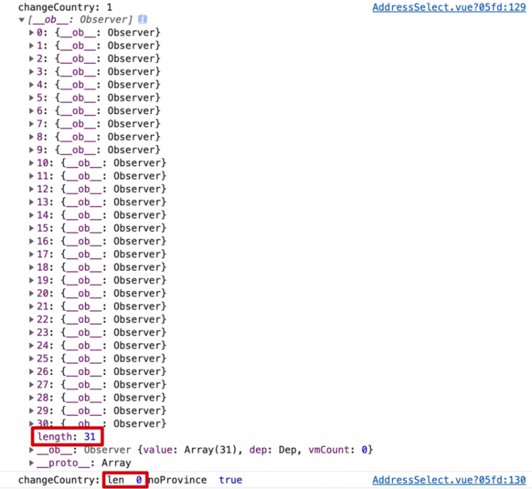 JavaScript 数组有内容但 length === 0?