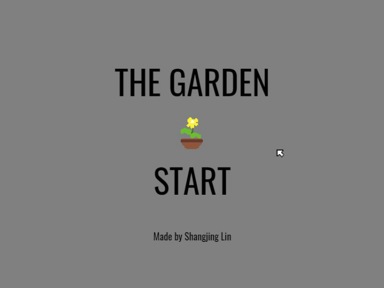 【JS】p5.js可以做什么：解谜小游戏 The Garden