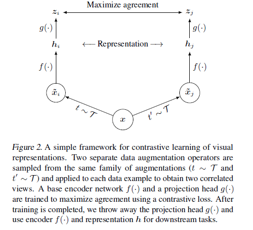 A Simple Framework for Contrastive Learning of Visual Representations 阅读笔记