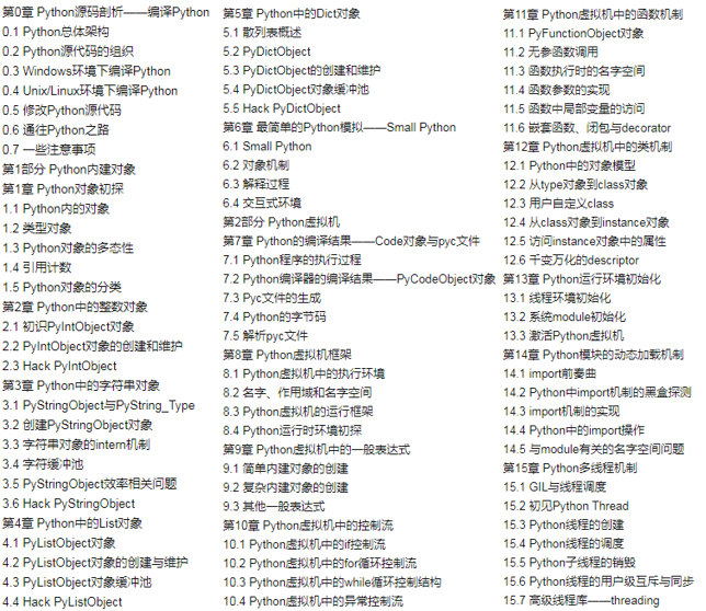 【Python】《Python源码剖析》.pdf
