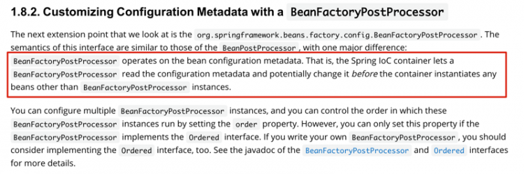 【Java】Spring 源码学习 11：invokeBeanFactoryPostProcessors