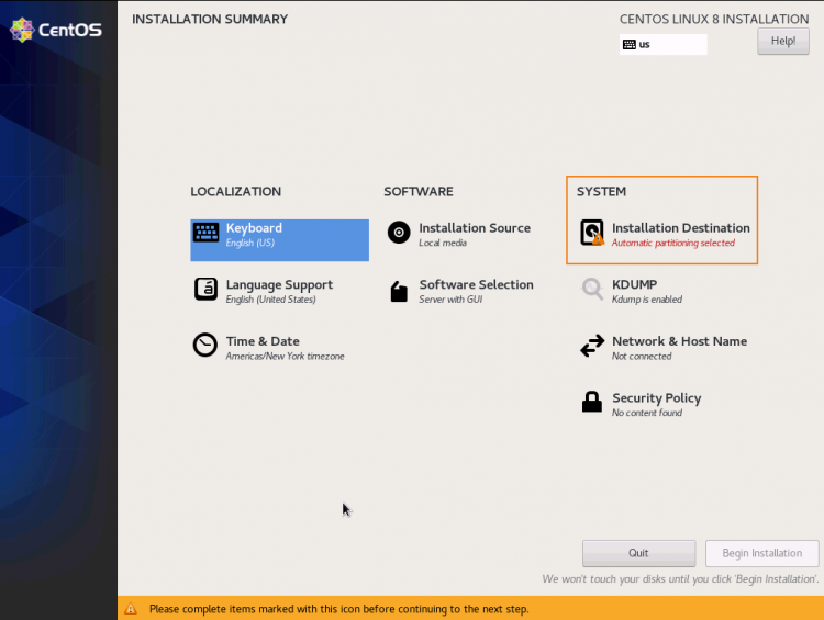 CentOS8.2系统安装详解-超详细教程