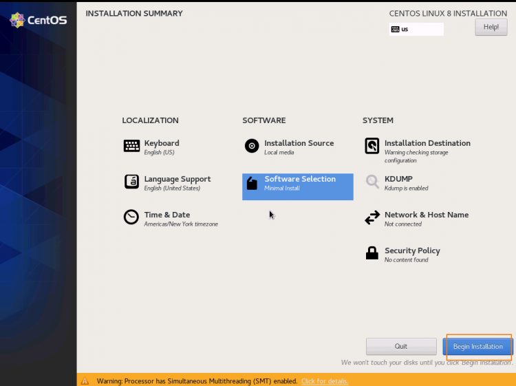 CentOS8.2系统安装详解-超详细教程