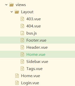 Vue 2.x + Element后台模板开发教程（三）后台首页模板设计