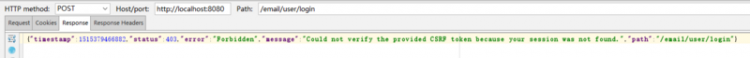 【Java】springboot中使用spring security，登录url就出现403错误
