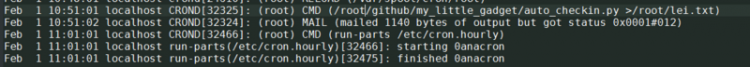 【linux】为什么python使用bash可以执行，crontab不行