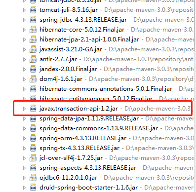 【Java】spring boot 引入jpa报错