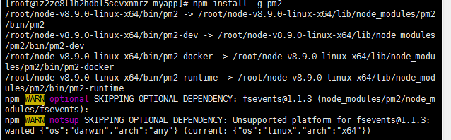 【前端】linux安装pm2失败！