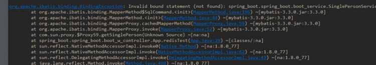 【Java】springboot配置mybatis查不到mapper。