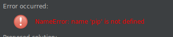 【Python】pycharm中使用pip出现NameError: name 'pip' is not defined