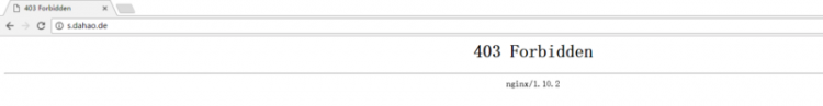 【nginx】windows下nginx绑定域名一直报403错误