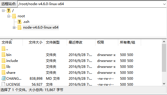 【nginx】云服务安装node后，无法运行node命令