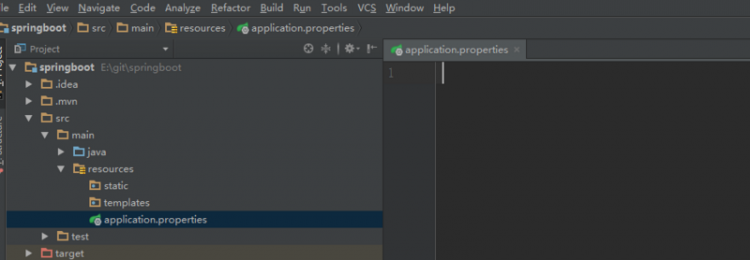 【Java】Springboot新建项目后application.properties中什么也没配置，那么默认配置文件在哪呢？