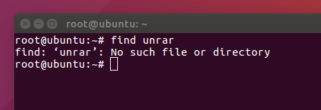 【linux】linux unrar命令失效