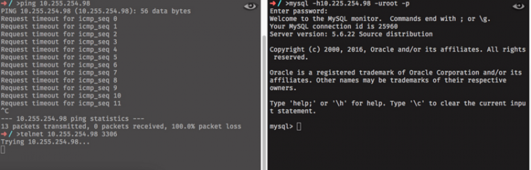 【linux】服务器无法ping通，但是msyql能直接连接上，这是什么原因