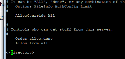 【linux】vue 开启history Apache 对应怎么配置 官网这段话写在什么文件下？是httpd.conf  文件下么