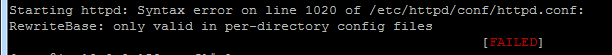 【linux】vue 开启history Apache 对应怎么配置 官网这段话写在什么文件下？是httpd.conf  文件下么