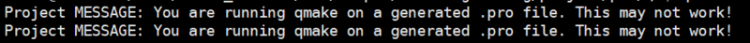 【linux】qmake *.pro出现错误。