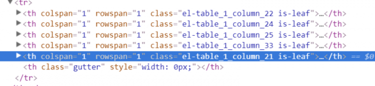 【Vue】vue v-for 循环el-table-column 第一个数据变到最后一个