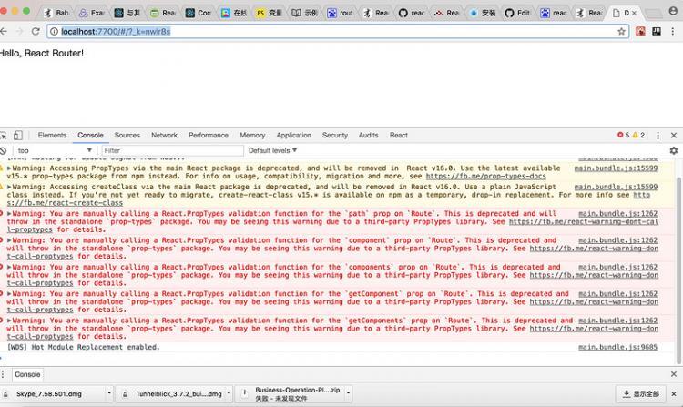 【React】router基础学习，为什么会出现这个错误？/usr/local/bin/babel