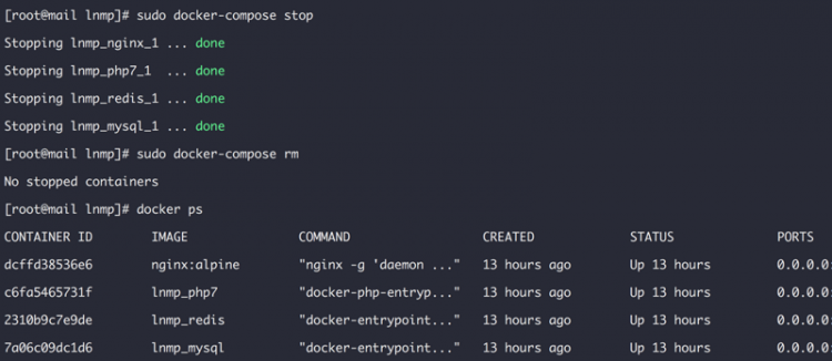 【Docker】docker-compose stop命令为什么无效