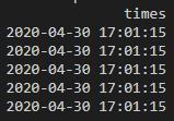 【Python】pandas.to_datetime得到的时间写入DolphinDB数据表后时间显示不正确