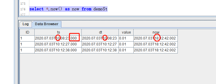 【Python】在python中怎么把当前时间写入DolphinDB流表