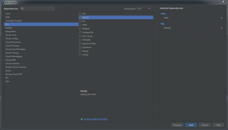 【Java】intelij创建springboot web+mybatis项目，点击run启动不了，如下图