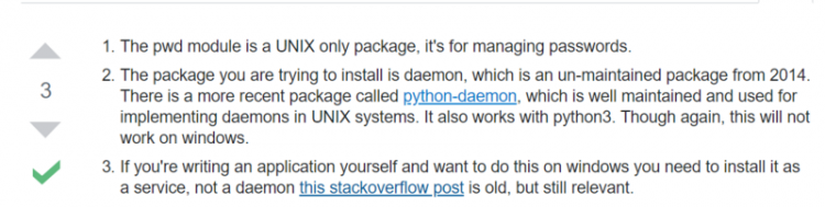 【Python】windows下有没有python-daemon这样的进程守护工具？