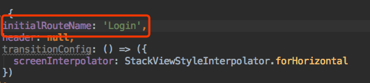 【React】请教下，react-navigation组件中怎么动态控制initialRouteName